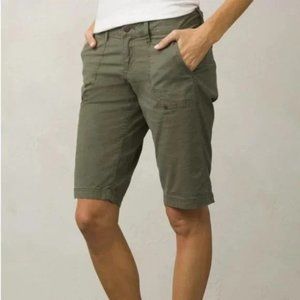 Prana Larissa Knicker Bermuda Cargo Shorts Sz 2